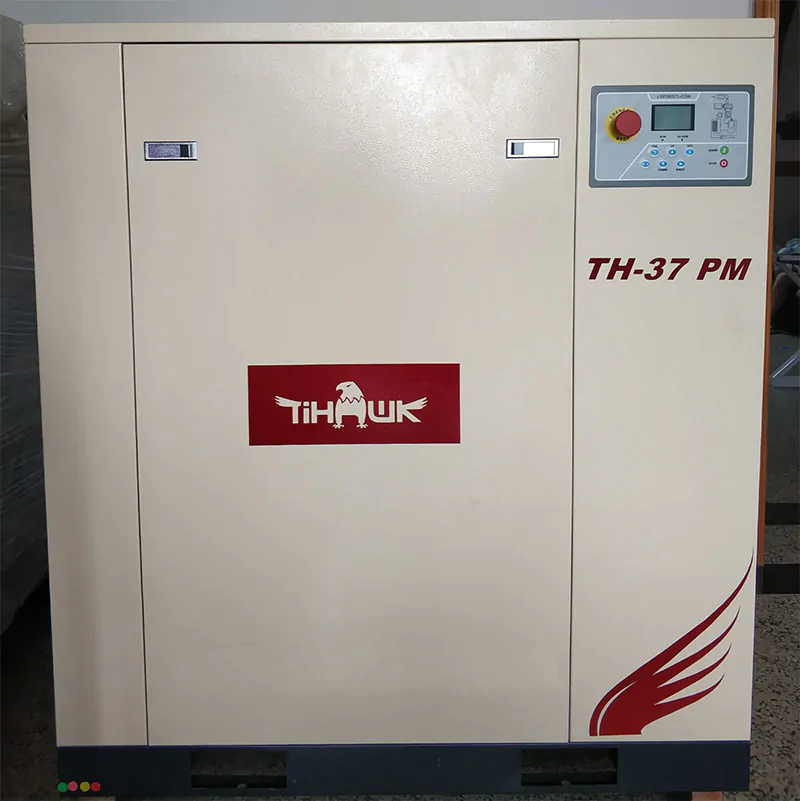 Atlas Copco Liutech Bolaite TH Tihawk air compressor blt S PM+ pm efficient twin screw air compressor