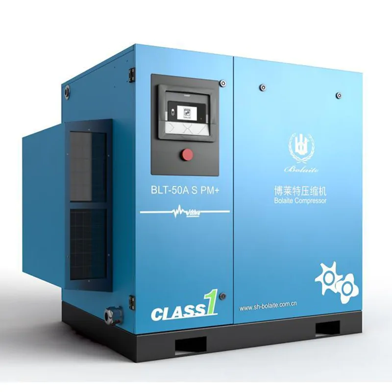 Atlas Copco Liutech Bolaite air compressor blt S PM+ pm efficient compressor