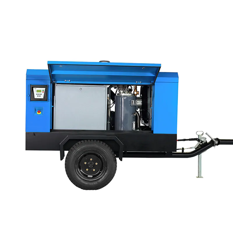 atlas copco Bolaite liutech diesel electircal portable screw air compressor