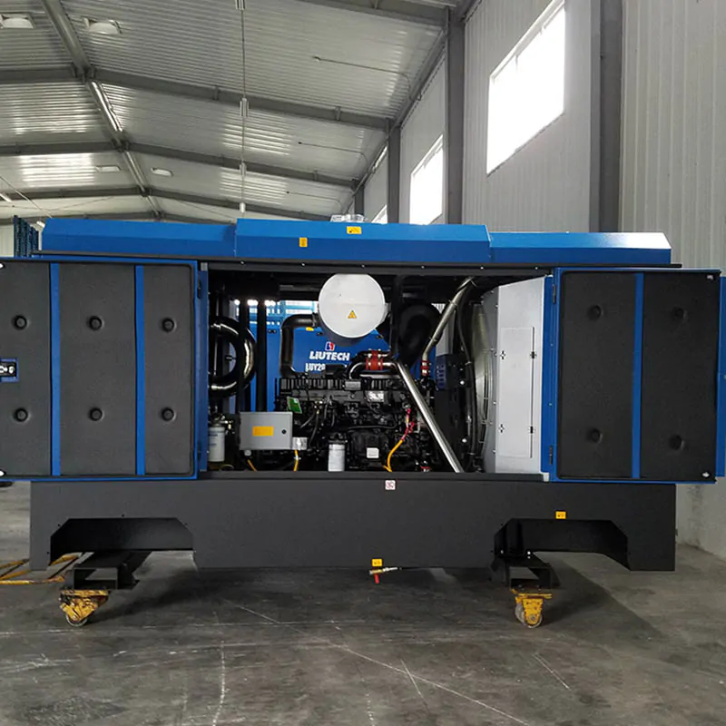 atlas copco Bolaite liutech diesel electircal portable screw air compressor