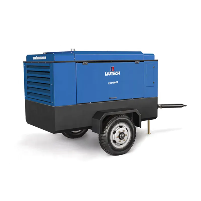 atlas copco Bolaite liutech portable screw air compressor