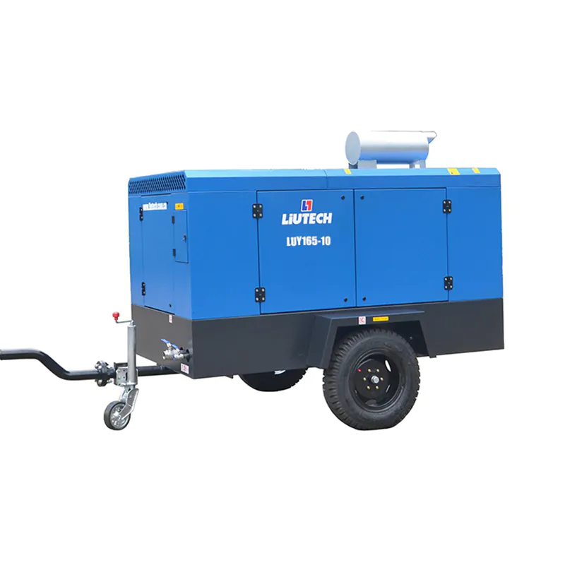 atlas copco Bolaite liutech portable screw air compressor