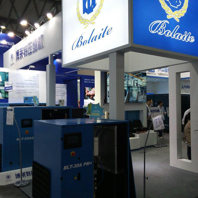 Atlas Copco Bolaite Screw air compressor product line factory in WUXI panasia