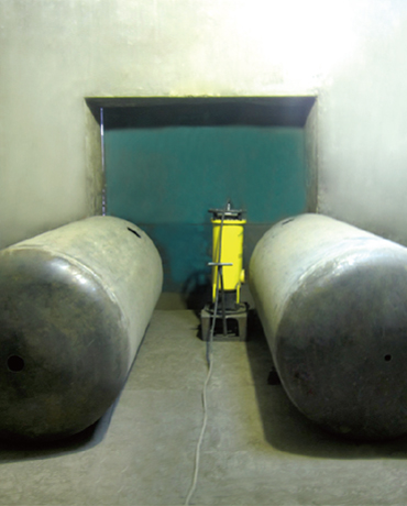Atlas copco bolaite compressed air storage tank vessal