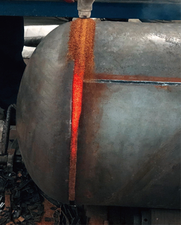 Atlas copco bolaite compressed air storage tank vessal